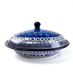 615 Bunzlau Ovale Ovenschaal U408 Dekschalen